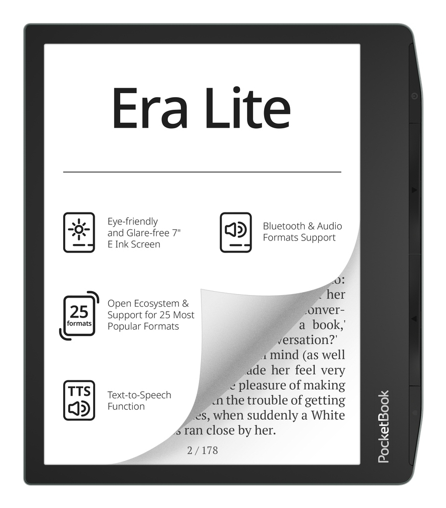 PocketBook Era Lite lettore e-book Touch screen 16 GB Wi-Fi Nero