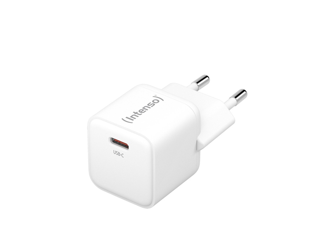 [7803022] Intenso POWER ADAPTER USB-C GAN/7803022 Universale Bianco AC Ricarica rapida Interno