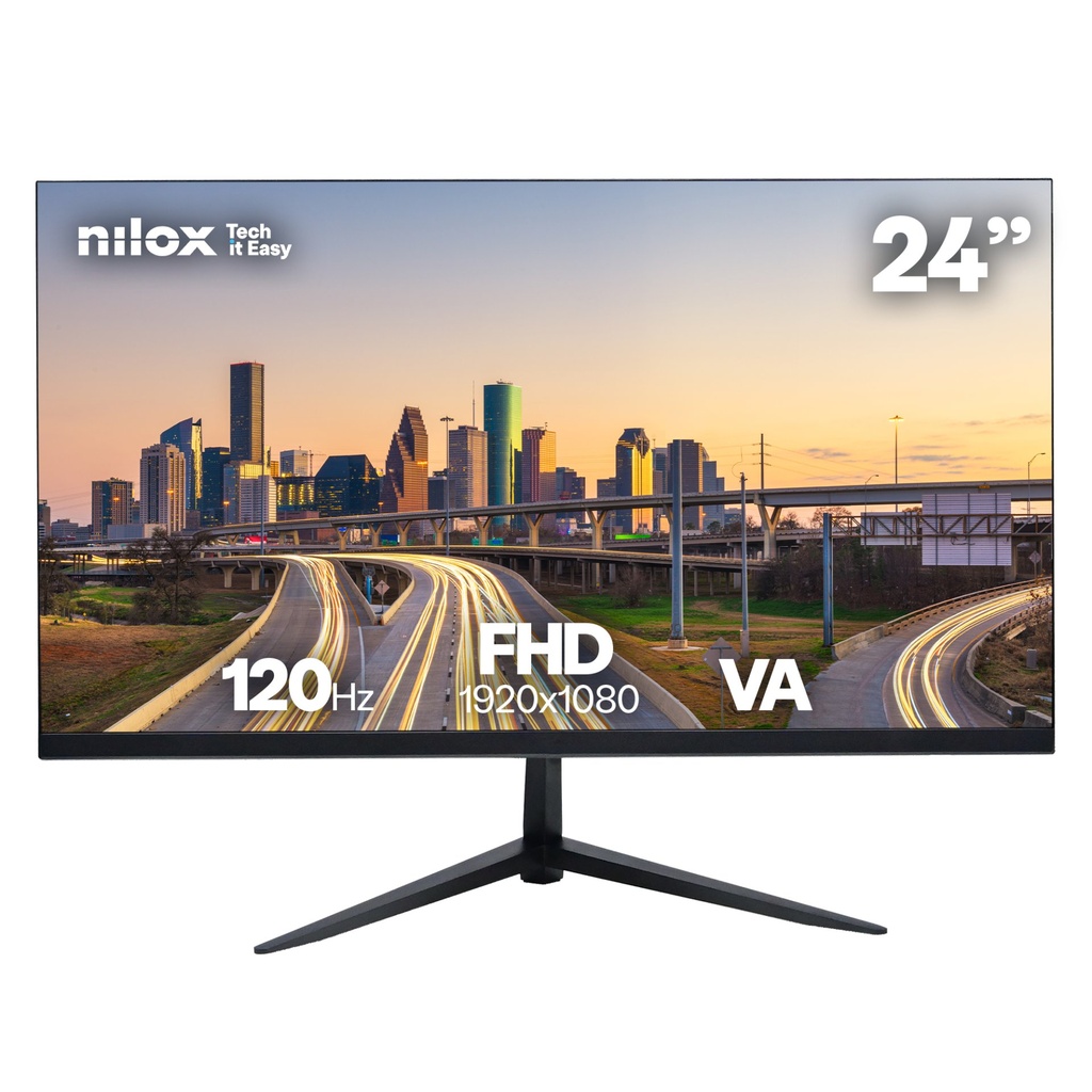 Nilox NXM24FHD1205 Monitor PC 61 cm (24") 1920 x 1080 Pixel Full HD LCD