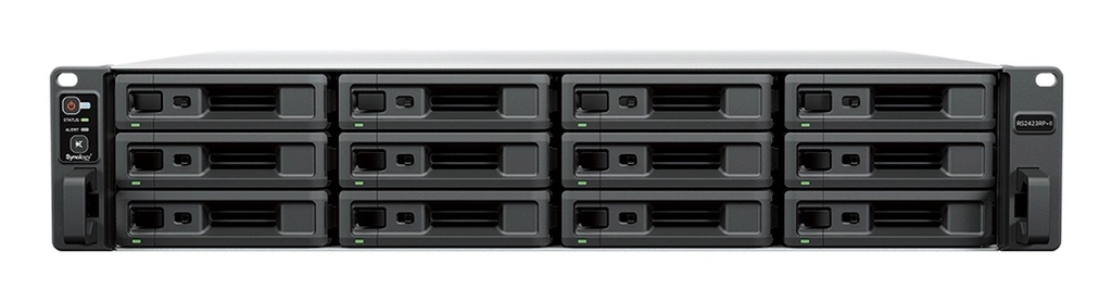 Synology RackStation RS2423RP+II NAS Armadio (2U) AMD Ryzen V1780B 8 GB DDR4 0 TB DiskStation Manager Nero