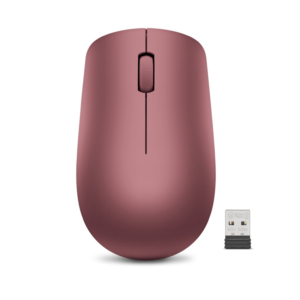 [GY50Z18990] Lenovo Mouse wireless 530 (Rosso Ciliegia)