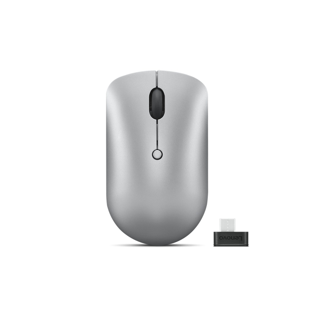 [GY51D20869] Lenovo Mouse wireless USB‑C 540 compatto (Grigio Cloud)