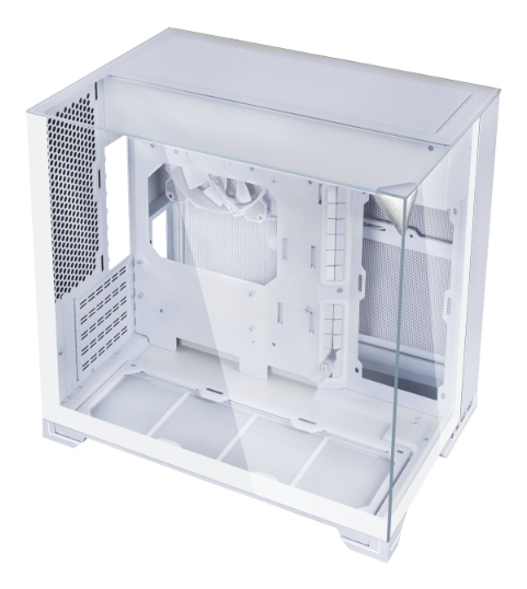 Case Lian Li O11 Vision-M Micro-ATX Vetro Temperato Bianco