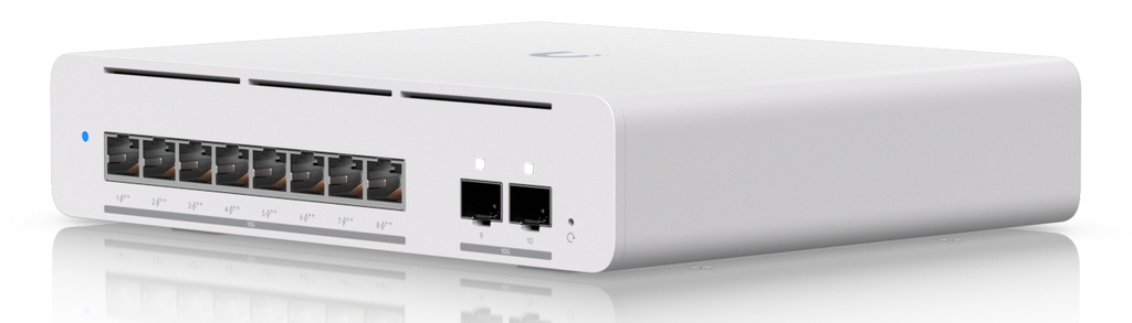 [USW-PRO-XG-8-POE] Ubiquiti UniFi Pro XG 8 PoE Gestito L2/L3 10G Ethernet (100/1000/10000) Supporto Power over Ethernet (PoE) Grigio