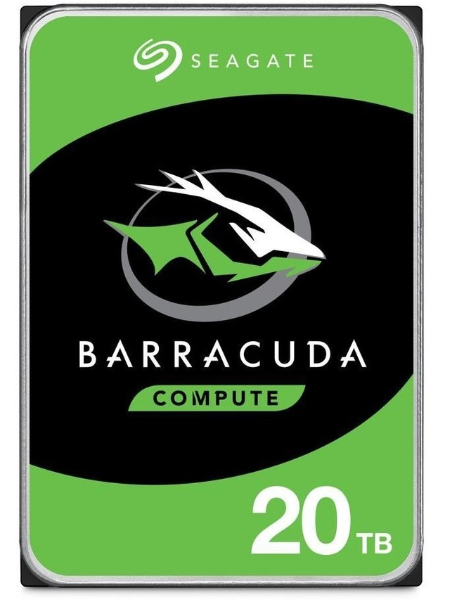 HDD Seagate BarraCuda 3.5'' 20TB SATA 6Gb 7200rpm 512MB Cache Alta capacità