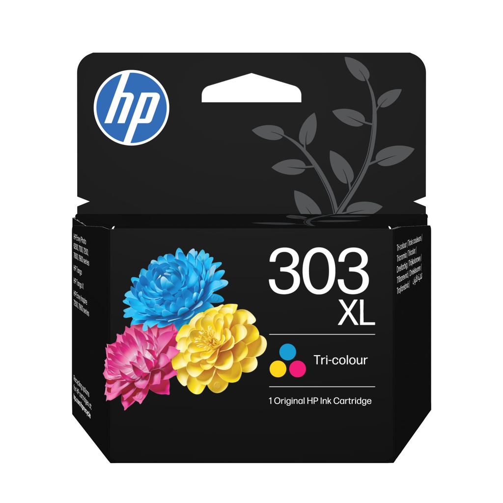 [T6N03AE] HP Cartuccia di inchiostro in tricromia originale ad alta capacità 303XL