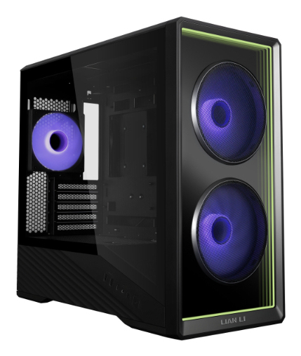 [G99.V150INFX.00] Case Lian Li Vector V150 Mini Tower mATX Vetro Temperato Specchio infinito Nero