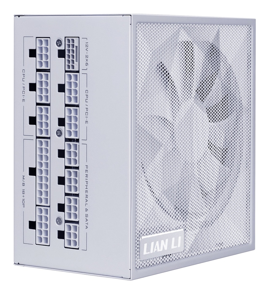 Alimentatore Lian Li SX Series 80 PLUS Platinum PCIe 5.1 ATX 3.1 1200w Bianco