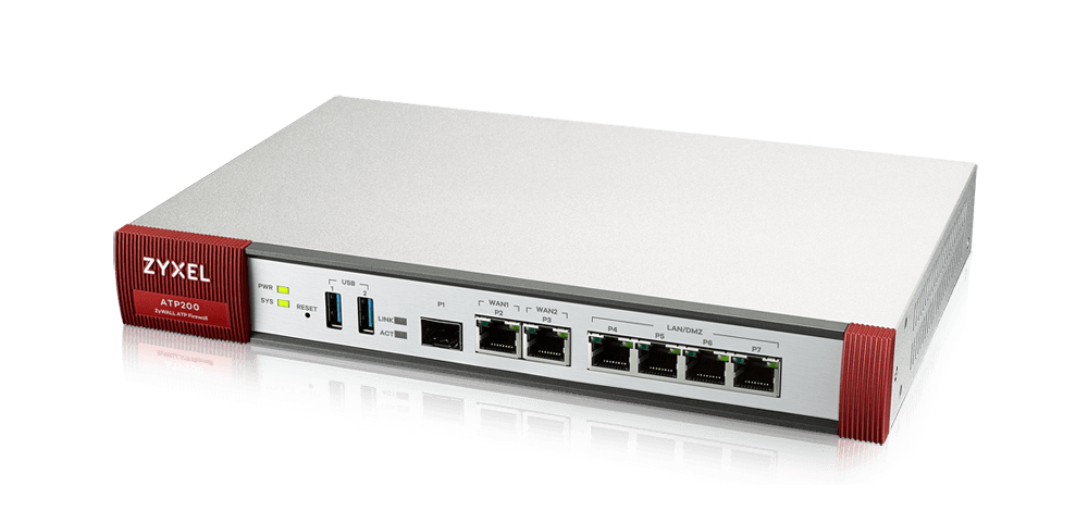 [ATP200-EU0102F] Zyxel ATP200 firewall (hardware) Desktop 2 Gbit/s