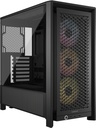 Case Corsair Frame 4000D RS ARGB Midi-Tower E-ATX Vetro Temperato Nero