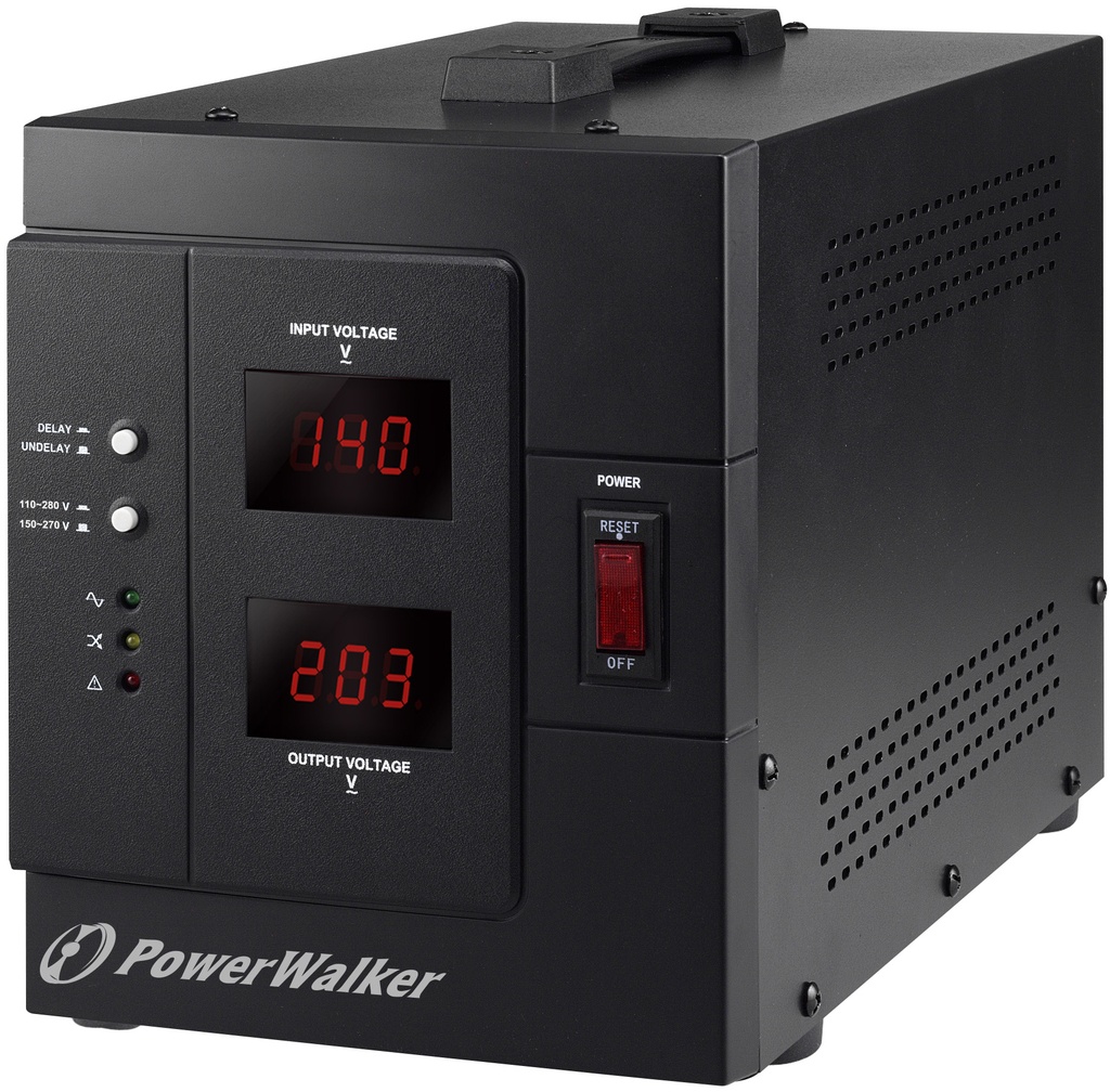 PowerWalker AVR 3000/SIV regolatore di tensione 230 V Nero