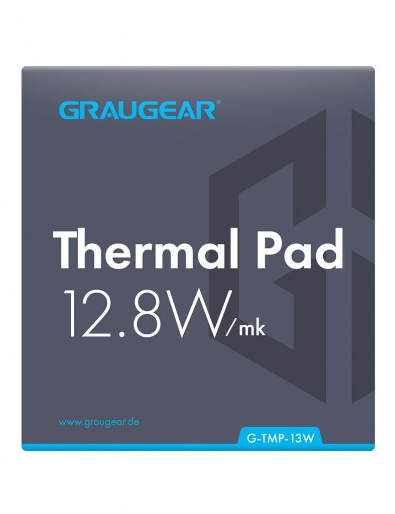 [R-EK720-GYXL15-G-1] GRAUGEAR G-TMP-13W compontente del dissipatore di calore Adesivo termico 12,8 W/m·K