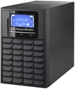PowerWalker VFI 1000C LCD gruppo di continuità (UPS) Doppia conversione (online) 1 kVA 800 W 3 presa(e) AC