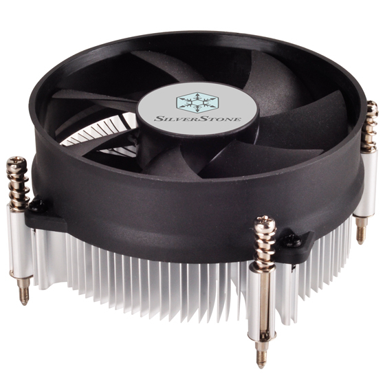 [SST-NT09-115X] Silverstone NT09-115X Processore Refrigeratore 9,2 cm Alluminio, Nero