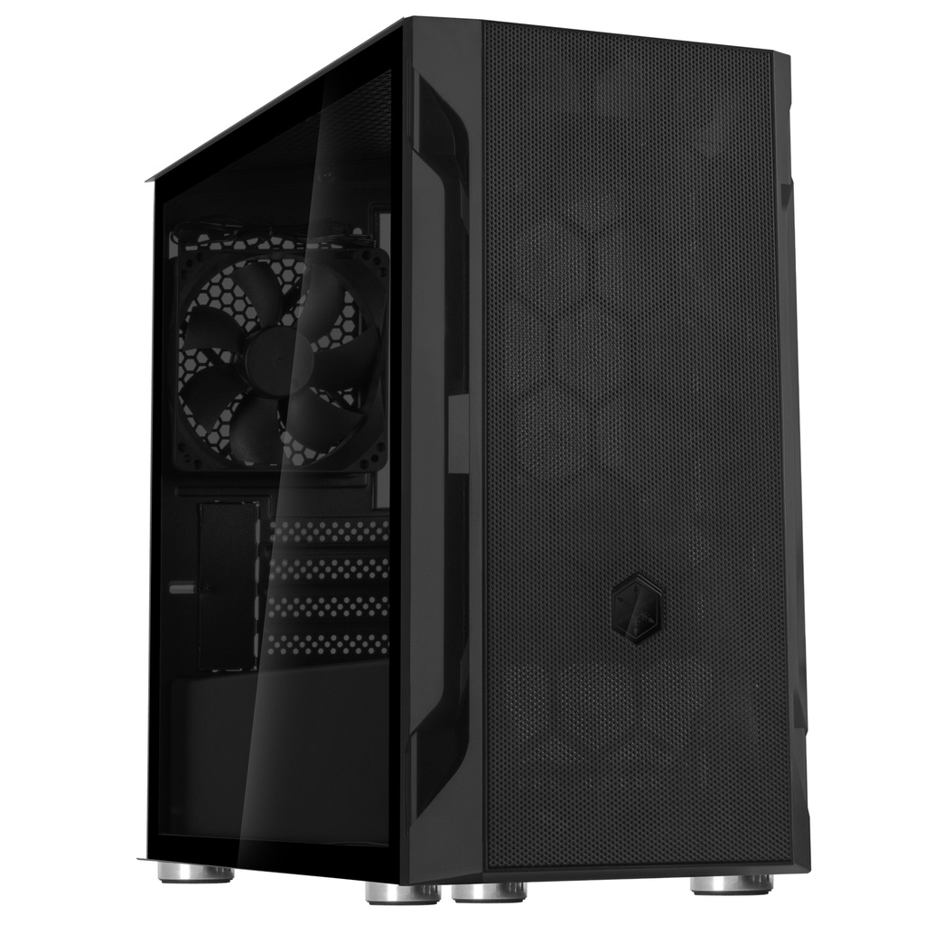 [SST-FAH1MB-G] Case SilverStone Fara H1M Vetro Temperato Nero