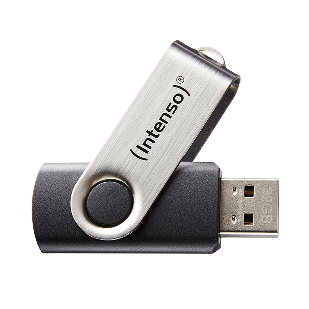 [3503460] Intenso Basic Line unità flash USB 8 GB USB tipo A 2.0 Nero, Argento