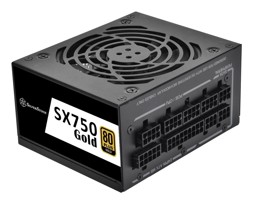 [SST-SX750-G] Silverstone SX750 Gold alimentatore per computer 750 W 20+4 pin ATX SFX Nero
