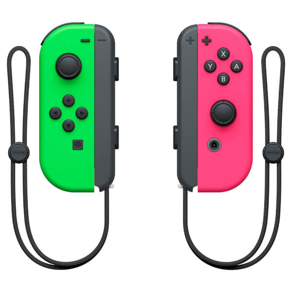 [2512366] Nintendo Joy-Con Nero, Verde, Rosa Bluetooth Gamepad Analogico/Digitale Nintendo Switch