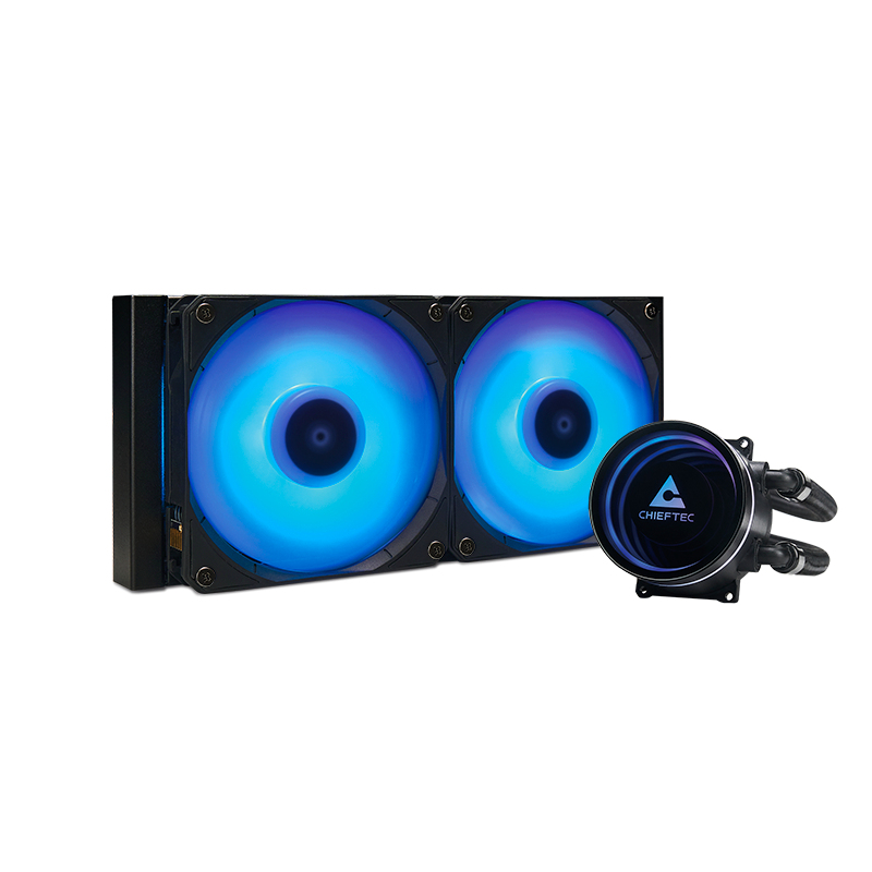 Dissipatore A Liquido Chieftec ICEBERG 240 RGB Nero
