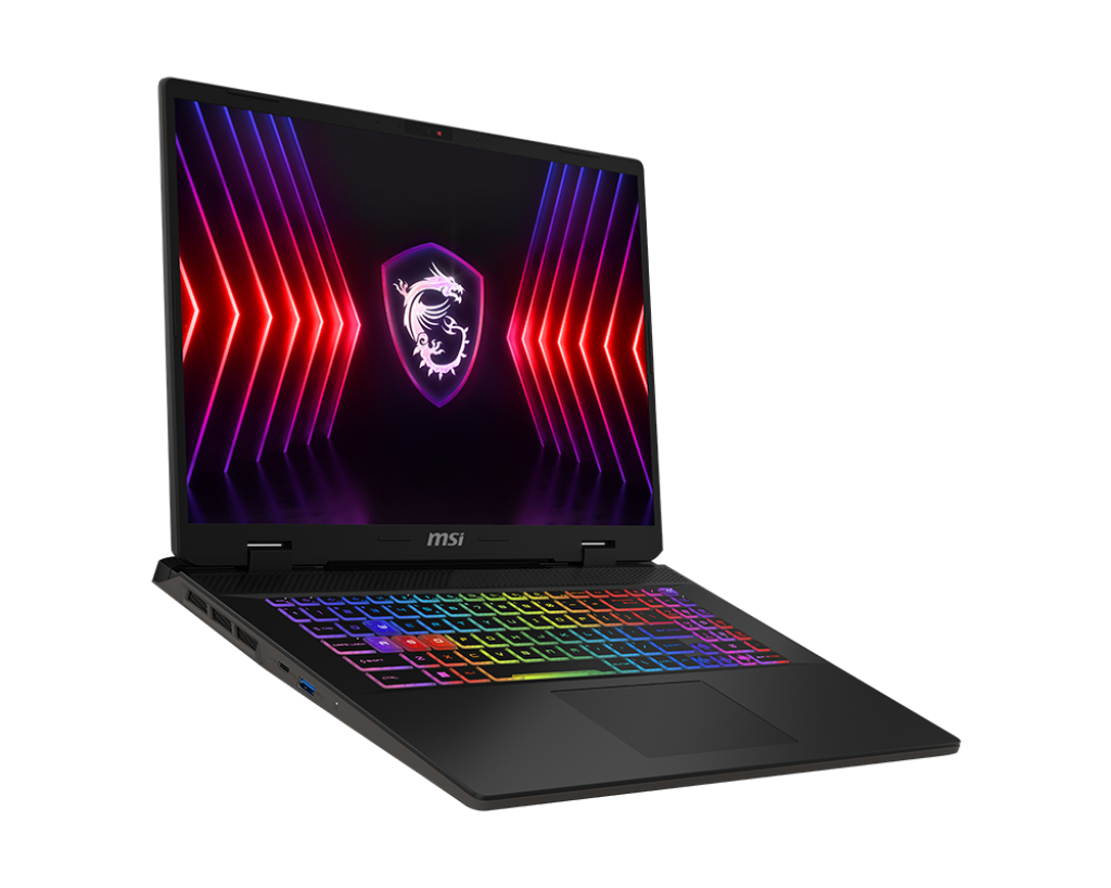 [9S7-17T214-062] MSI Sword 17 HX B14VGKG-062XIT Intel® Core™ i7 i7-14700HX Computer portatile 43,2 cm (17") Full HD+ 16 GB DDR5-SDRAM 1 TB SSD NVIDIA GeForce RTX 4070 Wi-Fi 6E (802.11ax) FreeDOS Nero