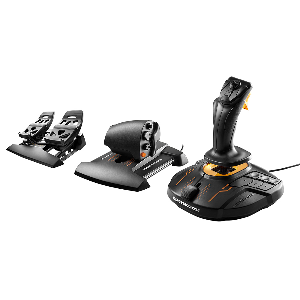 [2960782] Thrustmaster T.16000M FCS Flight Pack Nero USB Simulazione di Volo Analogico/Digitale PC