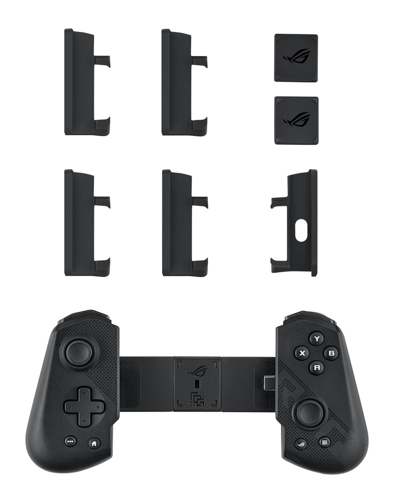 [90GC01D0-BGP000] ASUS ROG Tessen Nero, Grigio USB 3.2 Gen 1 (3.1 Gen 1) Gamepad Analogico/Digitale Android