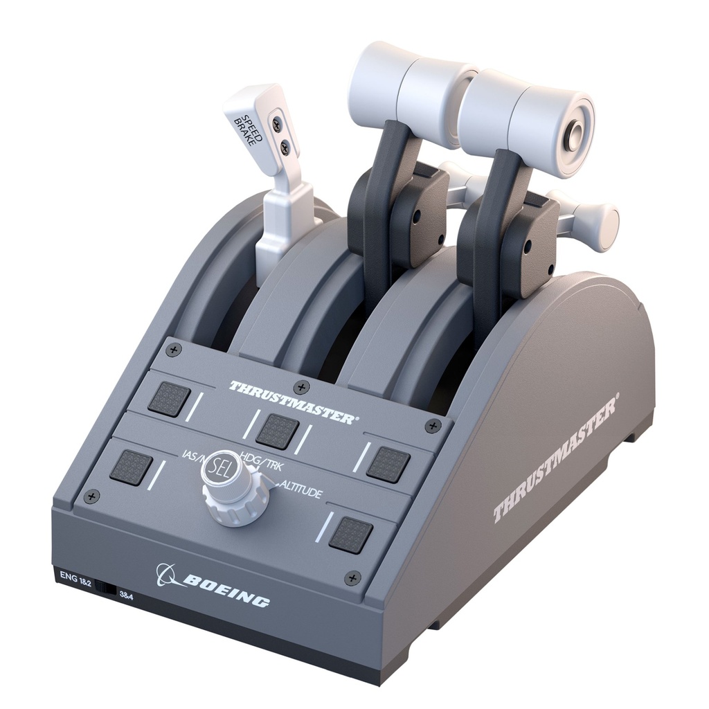 [4060219] Thrustmaster TCA Quadrant Boeing Edition Grigio USB Joystick PC, Xbox, Xbox One X, Xbox Series S