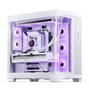 Case Jonsbo TK-4 Mid-Tower ATX Vetro Temperato Bianco