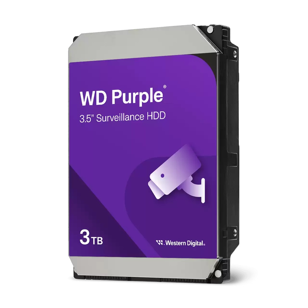 [WD34PURZ] Western Digital Purple disco rigido interno 3 TB 5400 Giri/min 128 MB 3.5" Serial ATA III