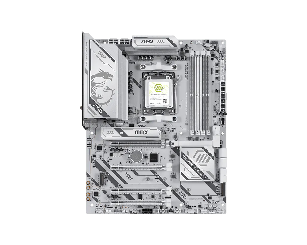 [10016157] MSI MAG B850 GAMING PLUS MAX WIFI scheda madre AMD B850 Socket AM5 ATX