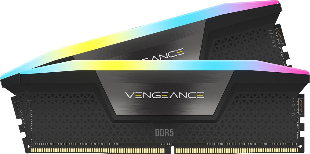 Ram Corsair Vengeance DDR5 16GB (2x8) 5200Mhz RGB XMP 3.0 CL40 Nero