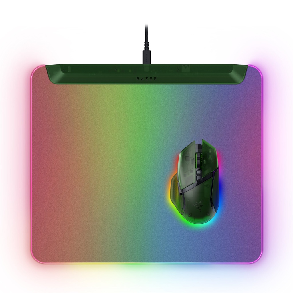 [RZ02-04920300-R3M1] Razer Firefly V2 Pro Tappetino per mouse per gioco da computer Verde