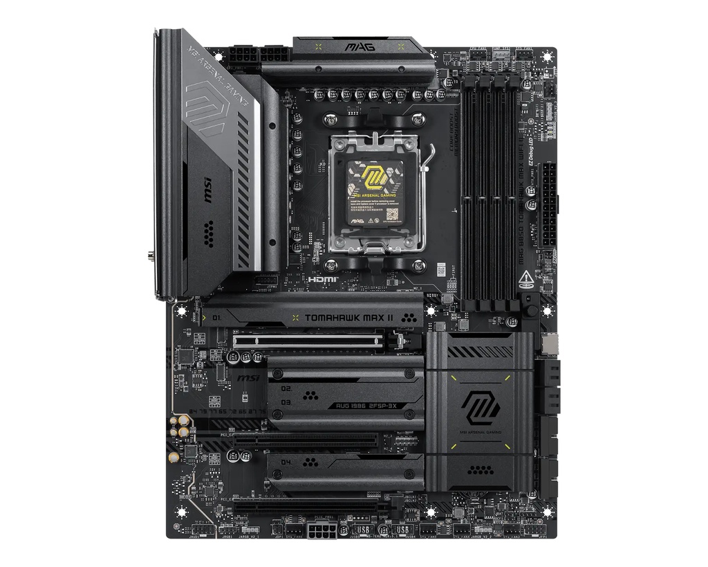 [7E62-015R] MSI MAG B850 TOMAHAWK MAX WIFI II scheda madre AMD B850 Socket AM5 ATX