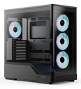 Case Aerocool P500A Midi-Tower ATX Vetro Temperato RGB Nero