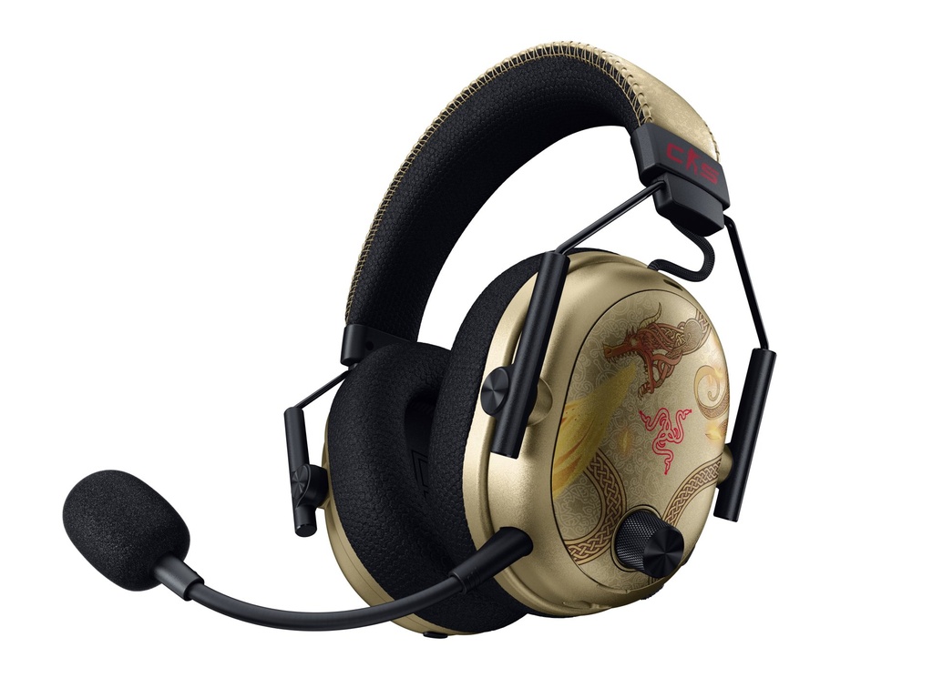 Headset Razer BlackShark V3 Pro Counter-Strike 2 Edition Auricolare Con cavo e senza cavo A Padiglione Gaming Bluetooth Nero