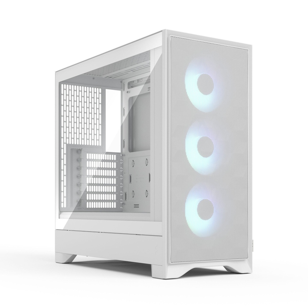 Case Fractal Design Pop 2 Air TG RGB Mid Tower ATX Vetro Temperato Bianco