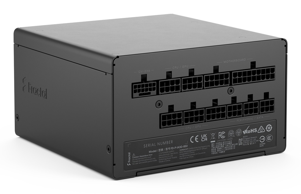 [FD-P-IA3G-850] Fractal Design Ion 3 Gold 850W alimentatore per computer 24-pin ATX ATX Nero