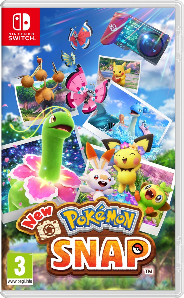 [10004516] Nintendo New Pokemon Snap Standard Cinese semplificato, Cinese tradizionale, Tedesca, Inglese, ESP, Francese, ITA, Giapponese, Coreano Nintendo Switch