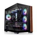 Case Thermaltake View 380 WS ARGB Mid Tower ATX ARGB Vetro Temperato Nero