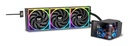 Thermaltake MAGCurve 360 Ultra AIO ARGB Fan Scheda madre Kit di raffreddamento a liquido 12 cm Nero 1 pz