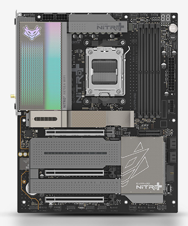 Scheda Madre SAPPHIRE NITRO+ X870EA AM5 DDR5 WIFI7 ATX Phantom Link Nero