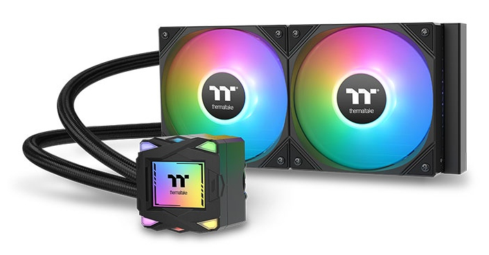 [CL-W457-PL12SW-A] Thermaltake LA240 ARGB Scheda madre Kit di raffreddamento a liquido 12 cm Nero 1 pz