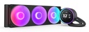 NZXT Kraken Elite 420 RGB Processore Raffreddatore di liquidi tutto in uno 14 cm Nero 1 pz
