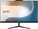 MSI Modern AM242P 1M-1204DE Intel Core 3 100U 60,5 cm (23.8") 1920 x 1080 Pixel PC All-in-one 16 GB DDR5-SDRAM 256 GB SSD Windows 11 Pro Wi-Fi 6E (802.11ax) Nero