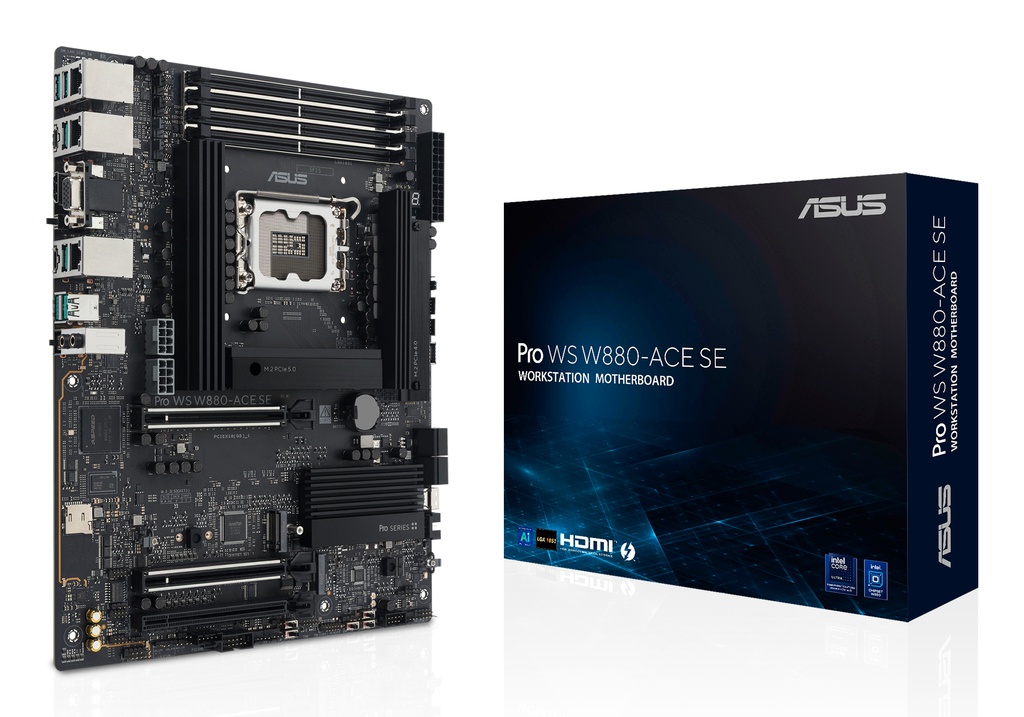 [90MB1KV0-M0EAY0] ASUS PRO WS W880-ACE SE Intel W880 LGA 1851 (Socket V1) ATX