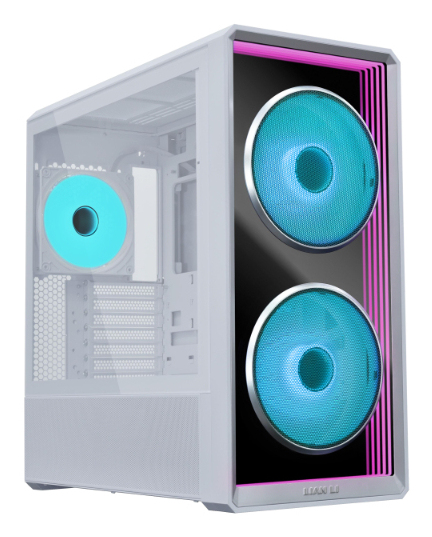 Case PC Lian Li LANCOOL 217 INF Mid-Tower Vetro Temperato RGB Bianco