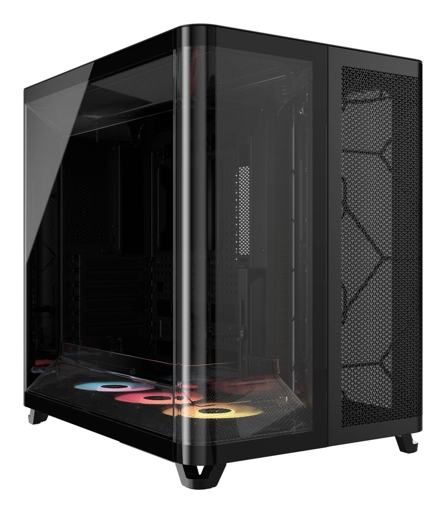 Case Corsair AIR 5400 RS-R ARGB Midi Tower RGB  Vetro temperato Nero