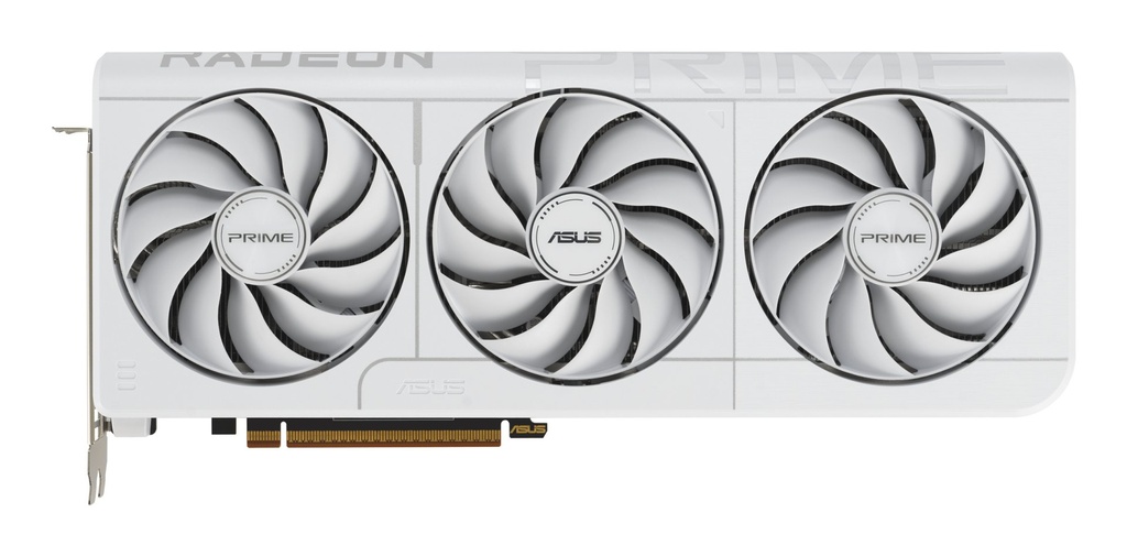 [90YV0L75-M0NA00] ASUS Prime -RX9070XT-O16G-WHITE AMD Radeon RX 9070 XT 16 GB GDDR6