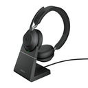 Jabra Evolve2 65 Auricolare Wireless A Padiglione Ufficio USB tipo A Bluetooth Base di ricarica