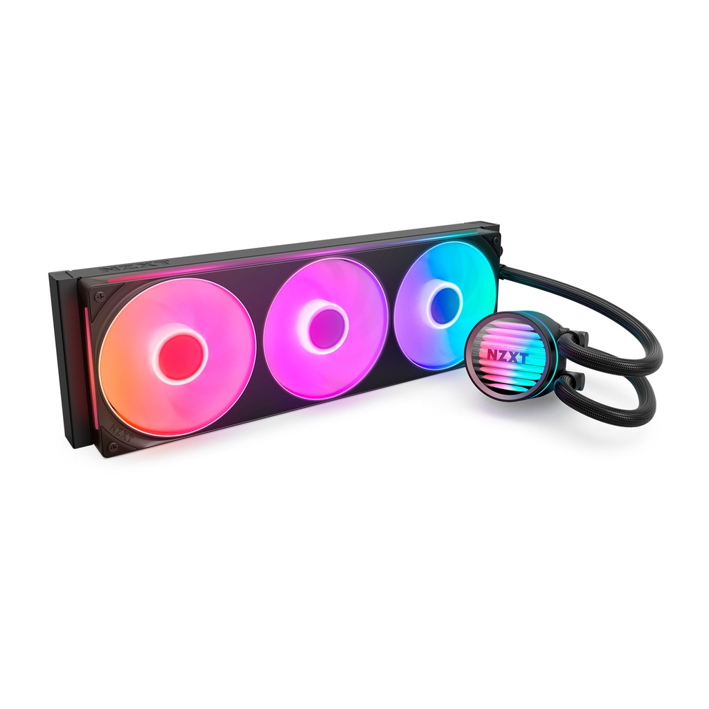 [RL-KR36C-B1] NZXT Kraken Core 360 RGB Processore Kit di raffreddamento a liquido 12 cm Nero 1 pz